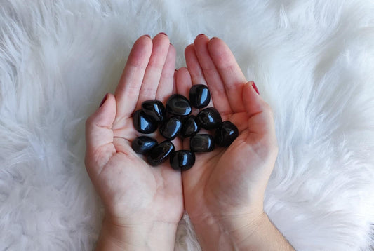 Canto rodado obsidiana extra