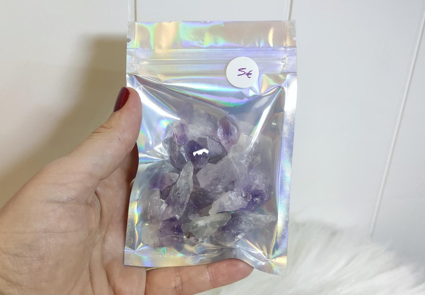 Pack chips, mini cuarzos y varitas de minerales varios