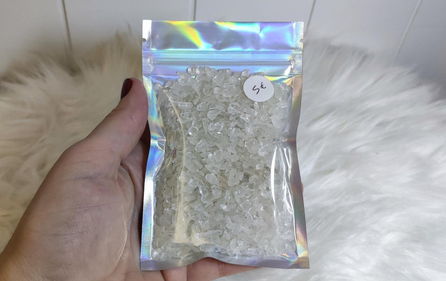 Pack chips, mini cuarzos y varitas de minerales varios