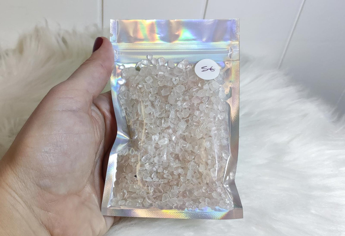 Pack chips, mini cuarzos y varitas de minerales varios