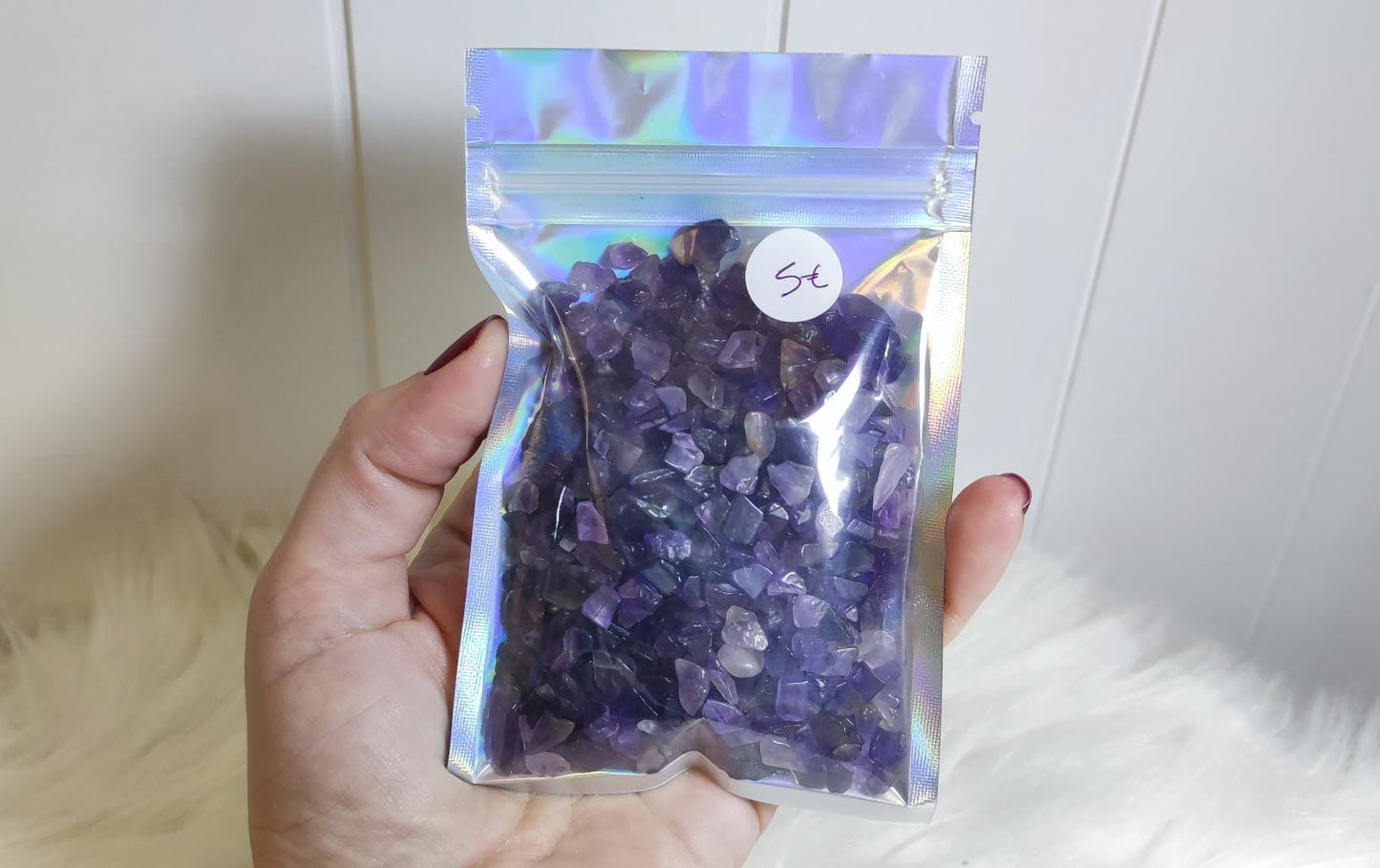 Pack chips, mini cuarzos y varitas de minerales varios