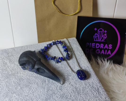 Lote 1 - Cuervo Odin lapislázuli