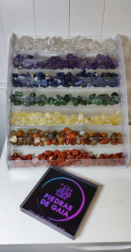 Canto rodado 7 chakras - Rejilla