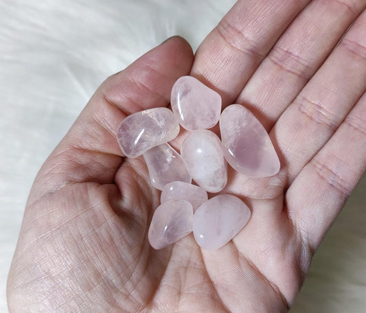 Canto rodado cuarzo rosa 3 tamaños