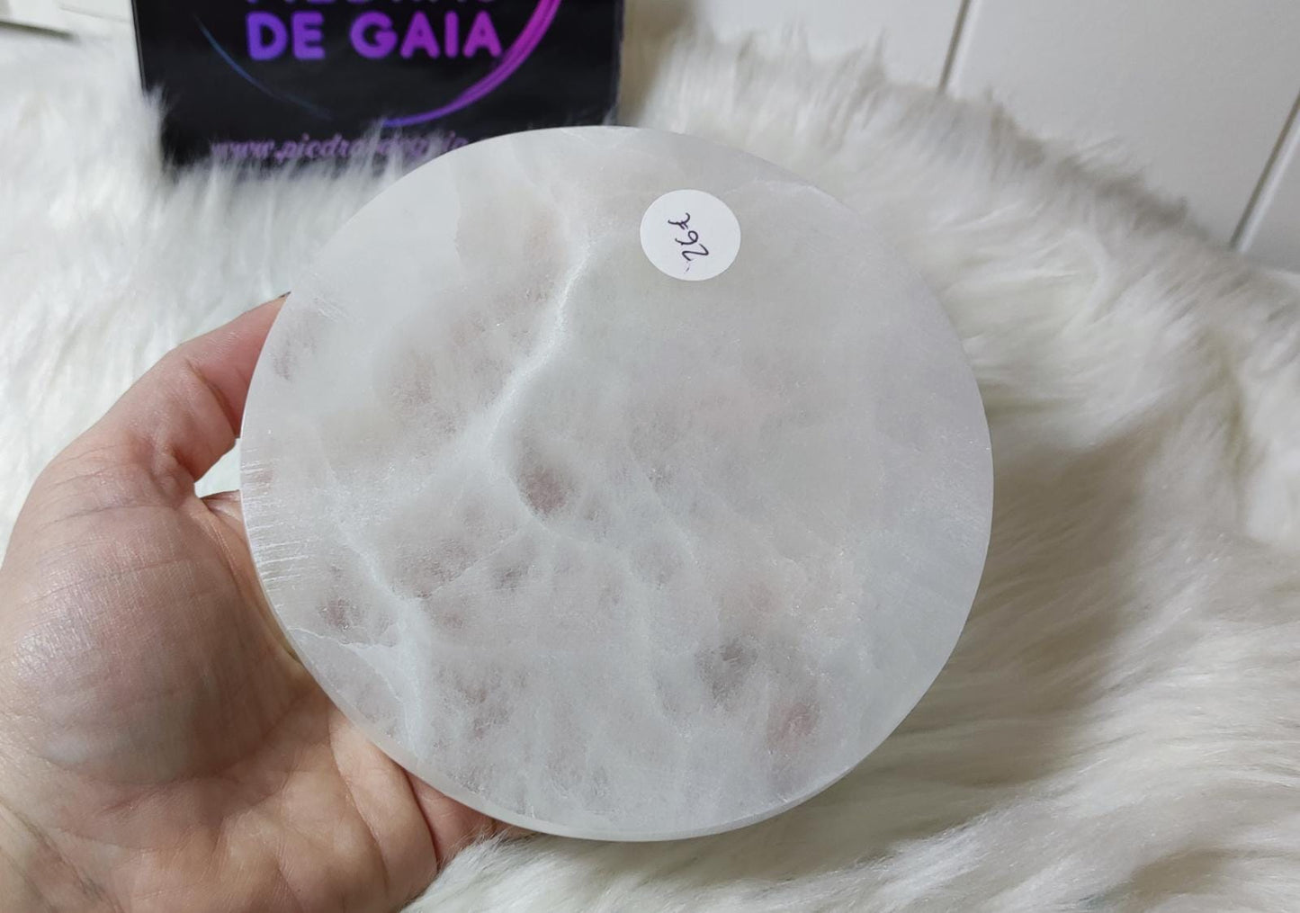 Placa grande de selenita