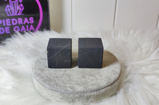 Cubo Shungit 30 mm aprox