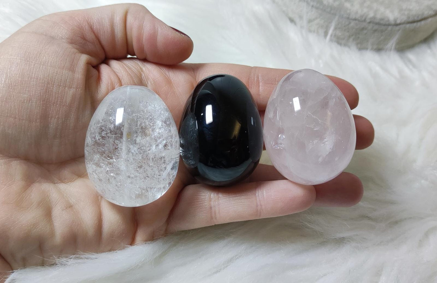 Huevos Yoni - Diferentes minerales