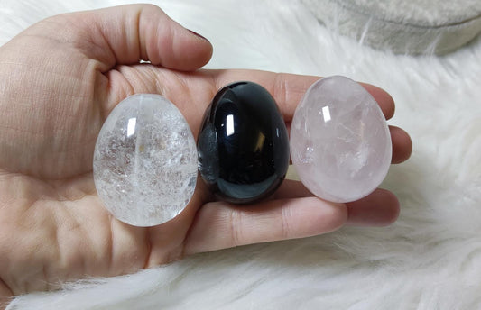 Huevos Yoni - Diferentes minerales