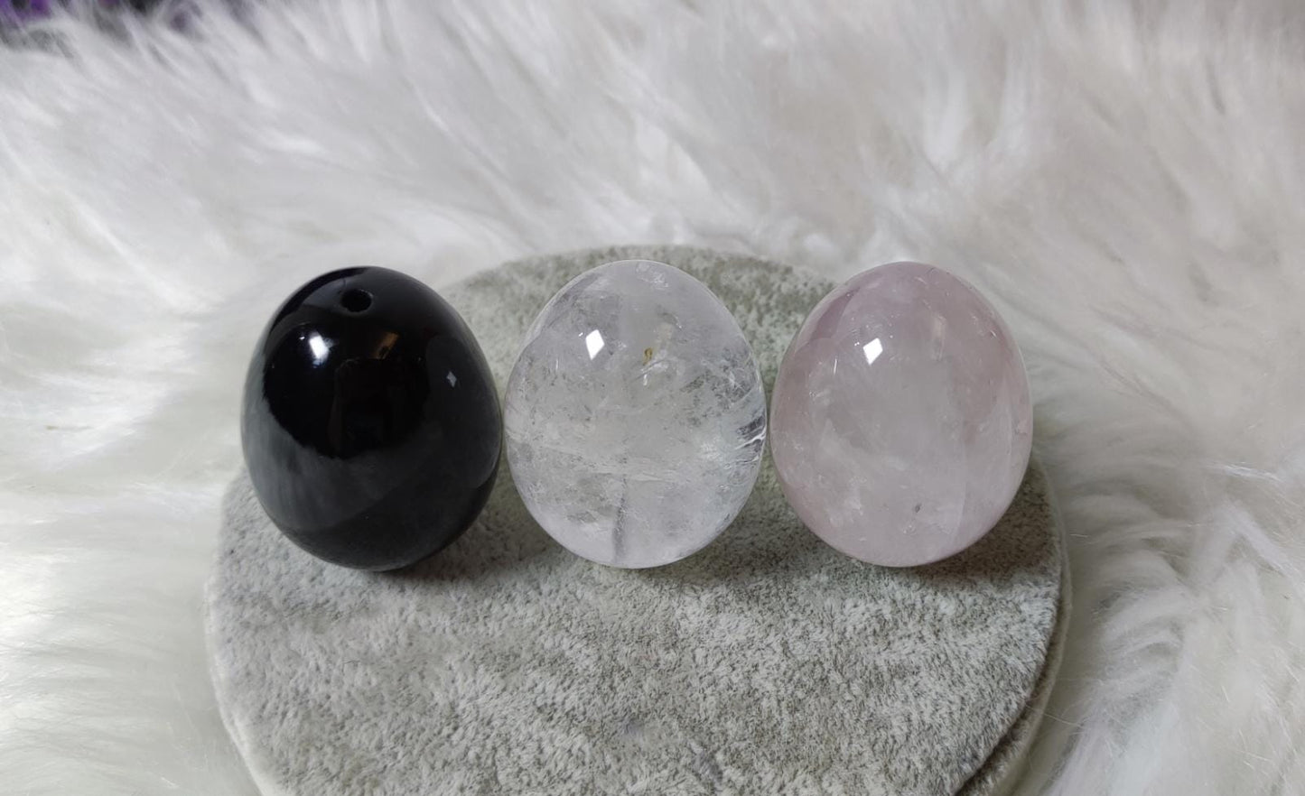 Huevos Yoni - Diferentes minerales
