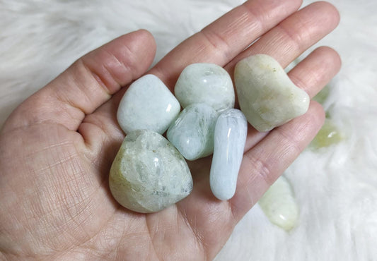 Rodado de aguamarina - 2 tamaños