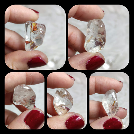 Canto rodado cuarzo con inclusiones varias