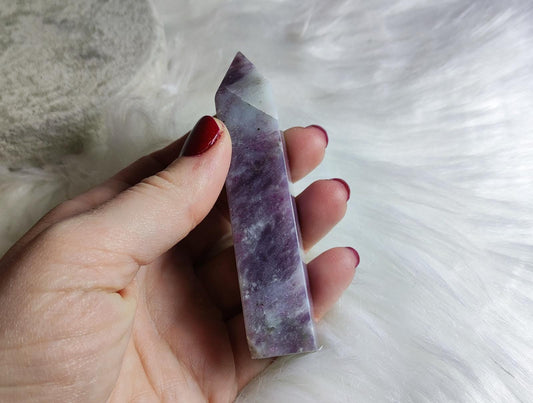 Punta turmalina rosa 120