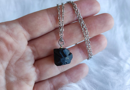 Colgante turmalina negra