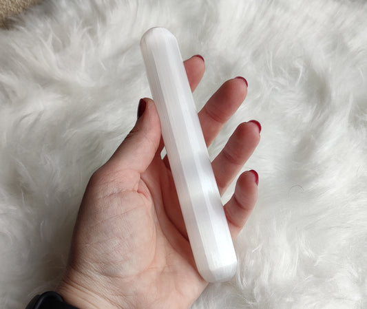 Masajeador grande de selenita