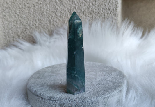 Punta de fluorita 58