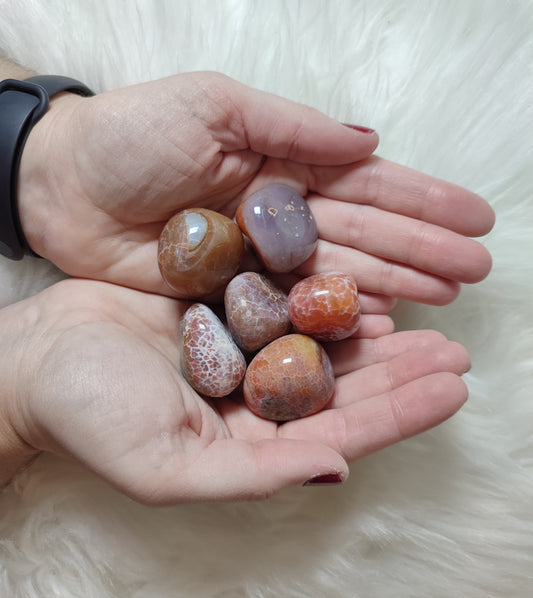 Rodado agata de fuego