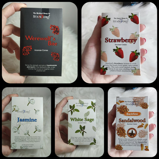 Conos incienso - Diferentes Aromas