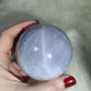 Esfera cuarzo rosa azul 546 gramos +++