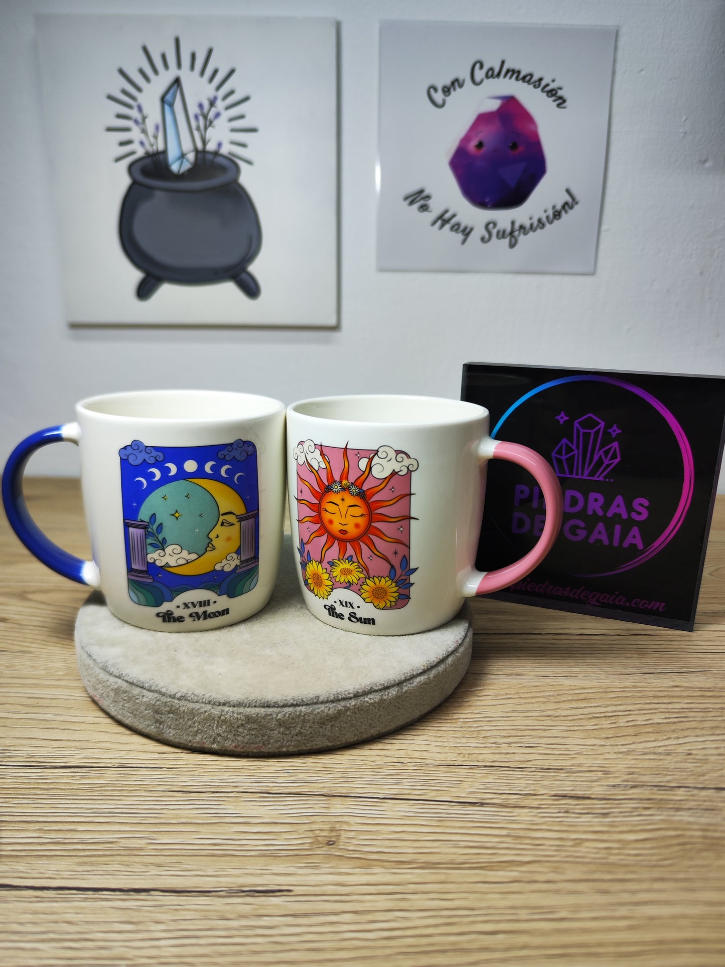 Taza Tarot Dúo Sol y Luna