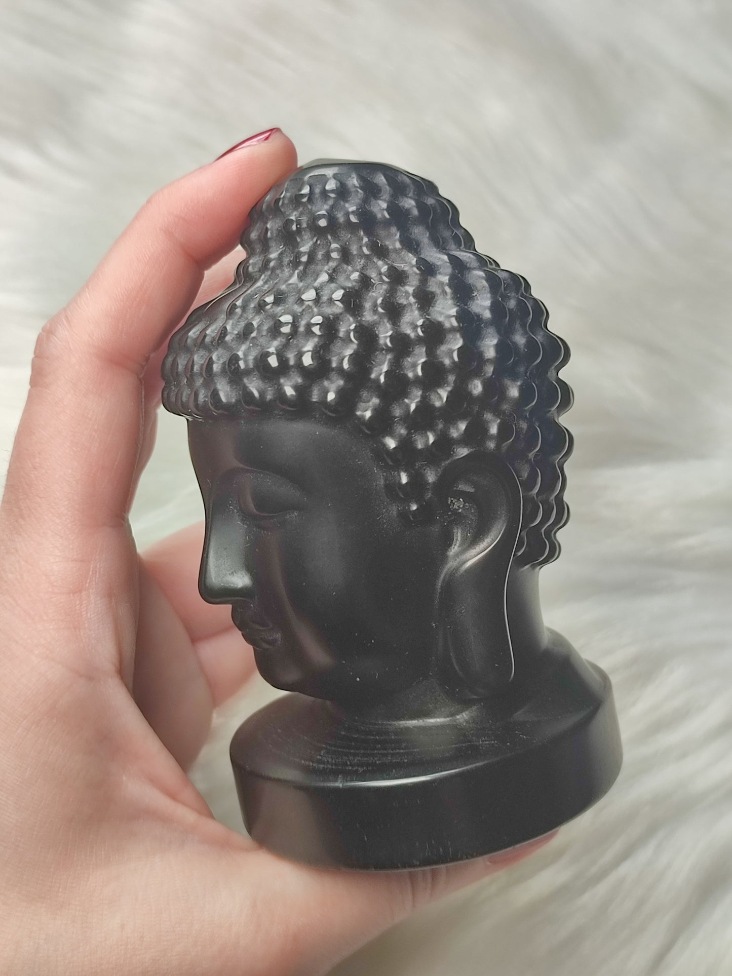 Buda Obsidiana negra 498 gr
