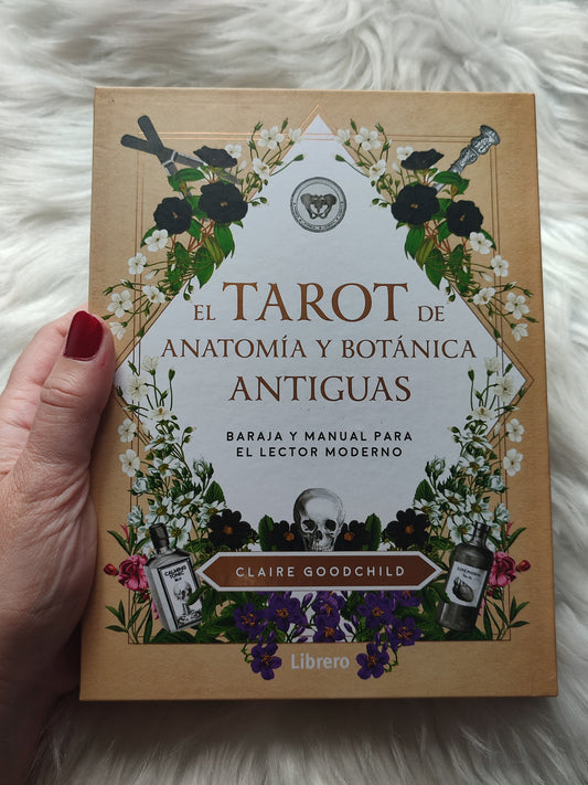 Tarot de anatomía y botánica antiguas