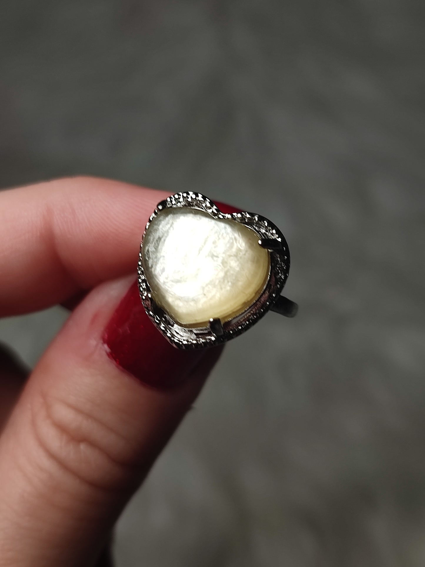 Anillo bisutería mica dorada - Mod 2