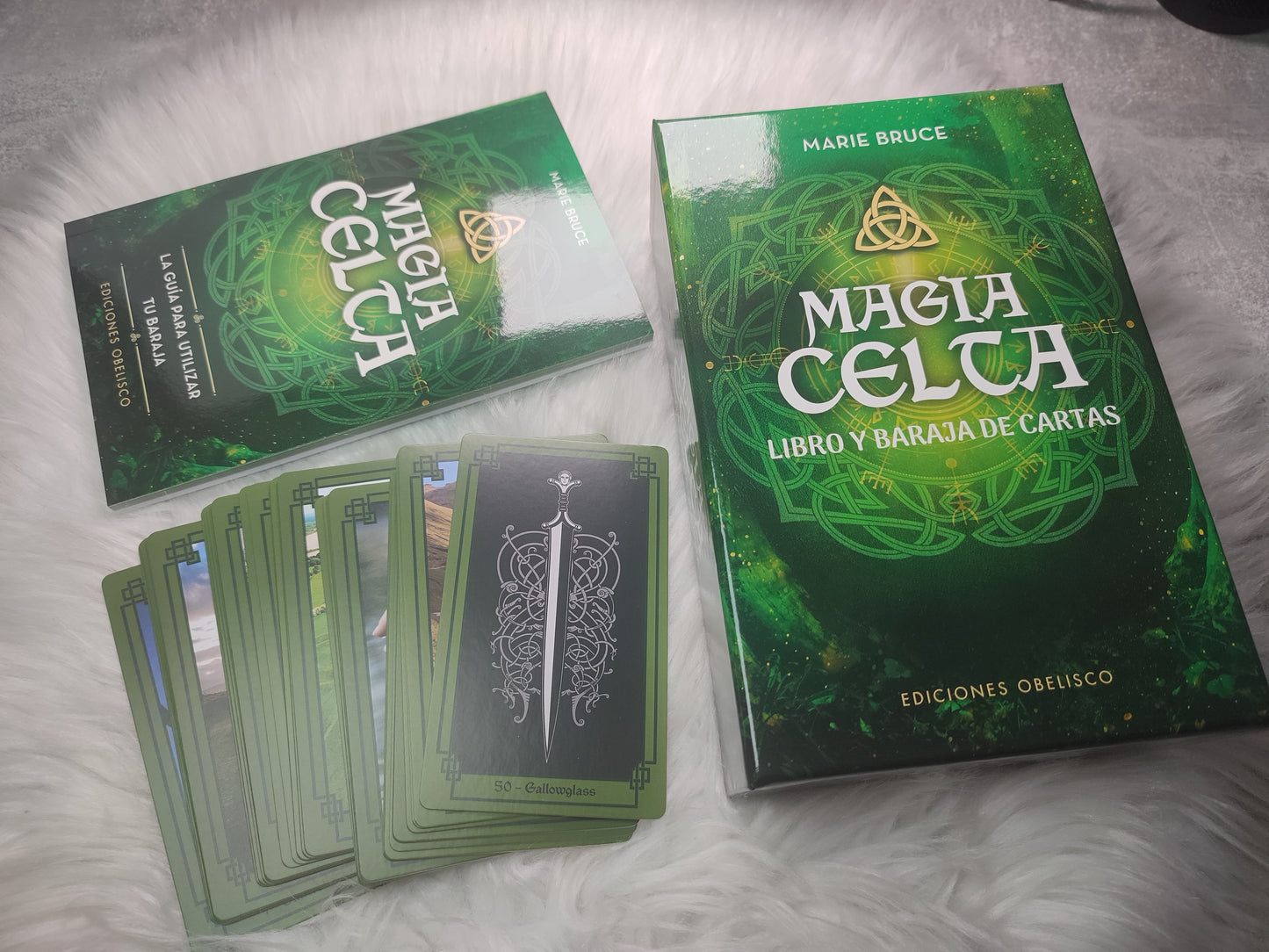 Magia celta - Libro y baraja de cartas