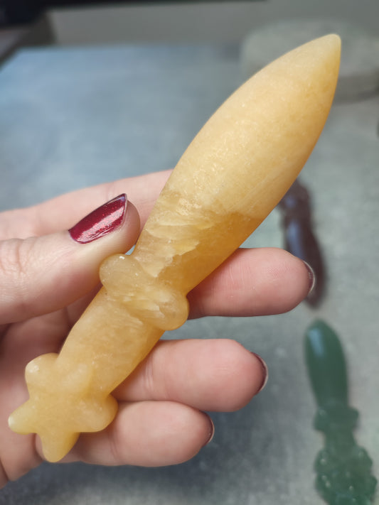 Athame - Daga ritual brujil 🔮 Diferentes materiales