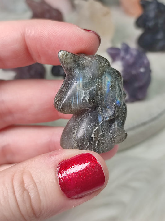 Unicornios - minerales variados