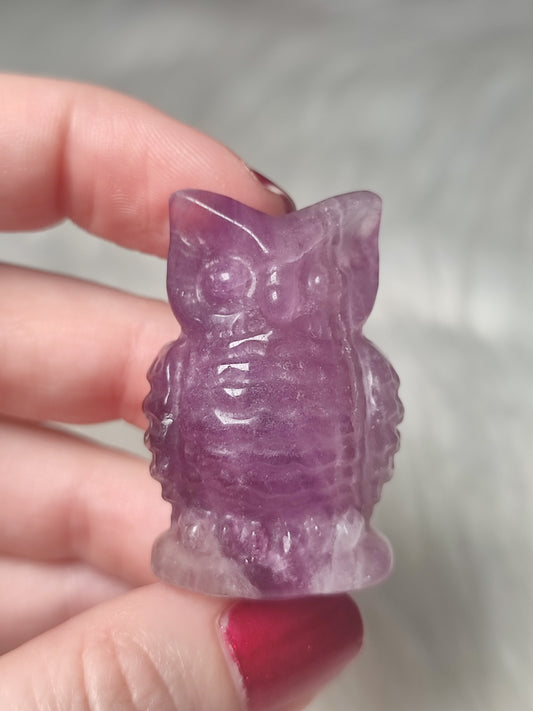 Búho de flúorita