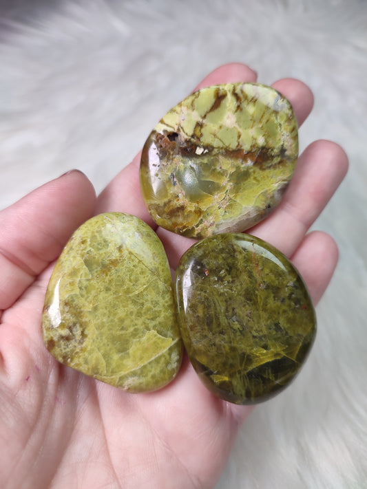 Rodado plano ópalo verde