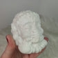 Ganesha tallada en jade blanco 747 gramos