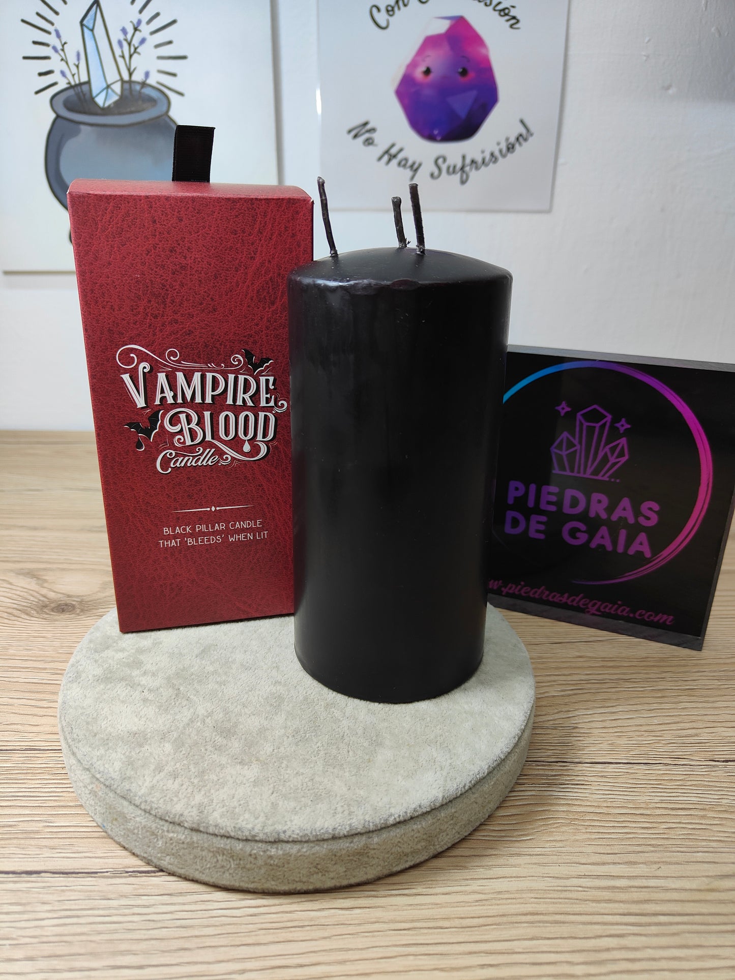 Vela Sangre Vampiro