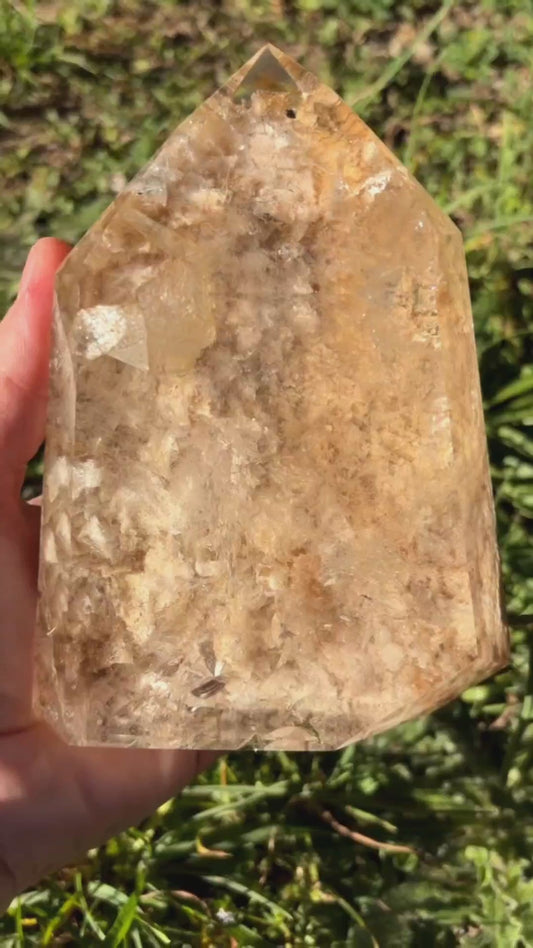 Pieza colección Cuarzo Chamánico con maestría +1 kg - Video