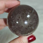 Esfera flúorita con mica 241 gramos