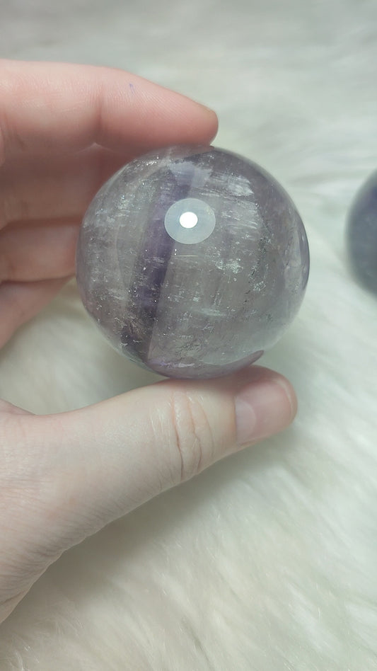 Esfera de amatista fantasma extra - video