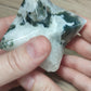 Merkaba ágata musgo con cristalizacion