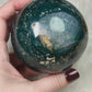 Gran esfera jaspe océano 806 gramos - VIDEO