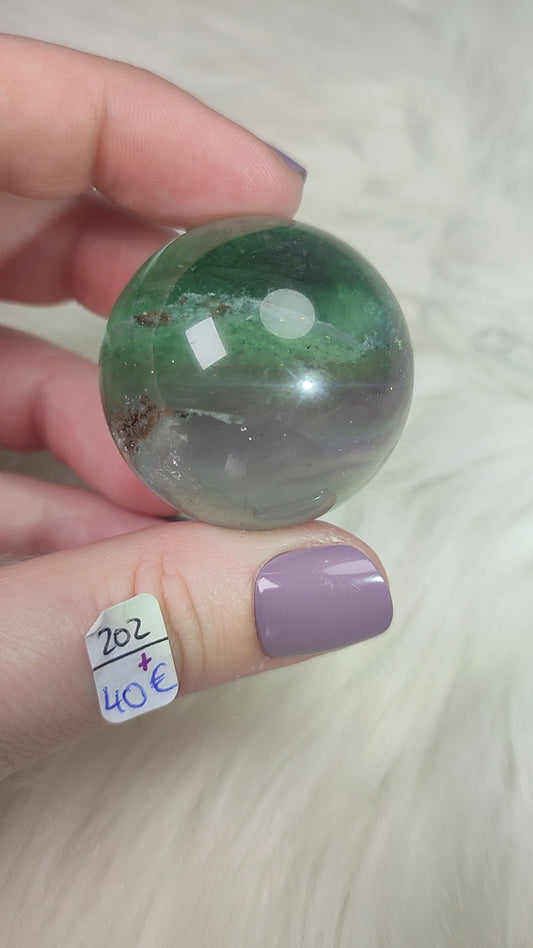 Esfera flúorita alta calidad n° 202