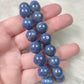 Pulsera elástica esferas de lapislázuli 12 mm