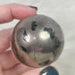 Esfera cuarzo sanador con pirita 271 gramos  - n° 36