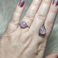 Anillo bisutería con kuncita de calidad - Ajustable  18 a 19 mm