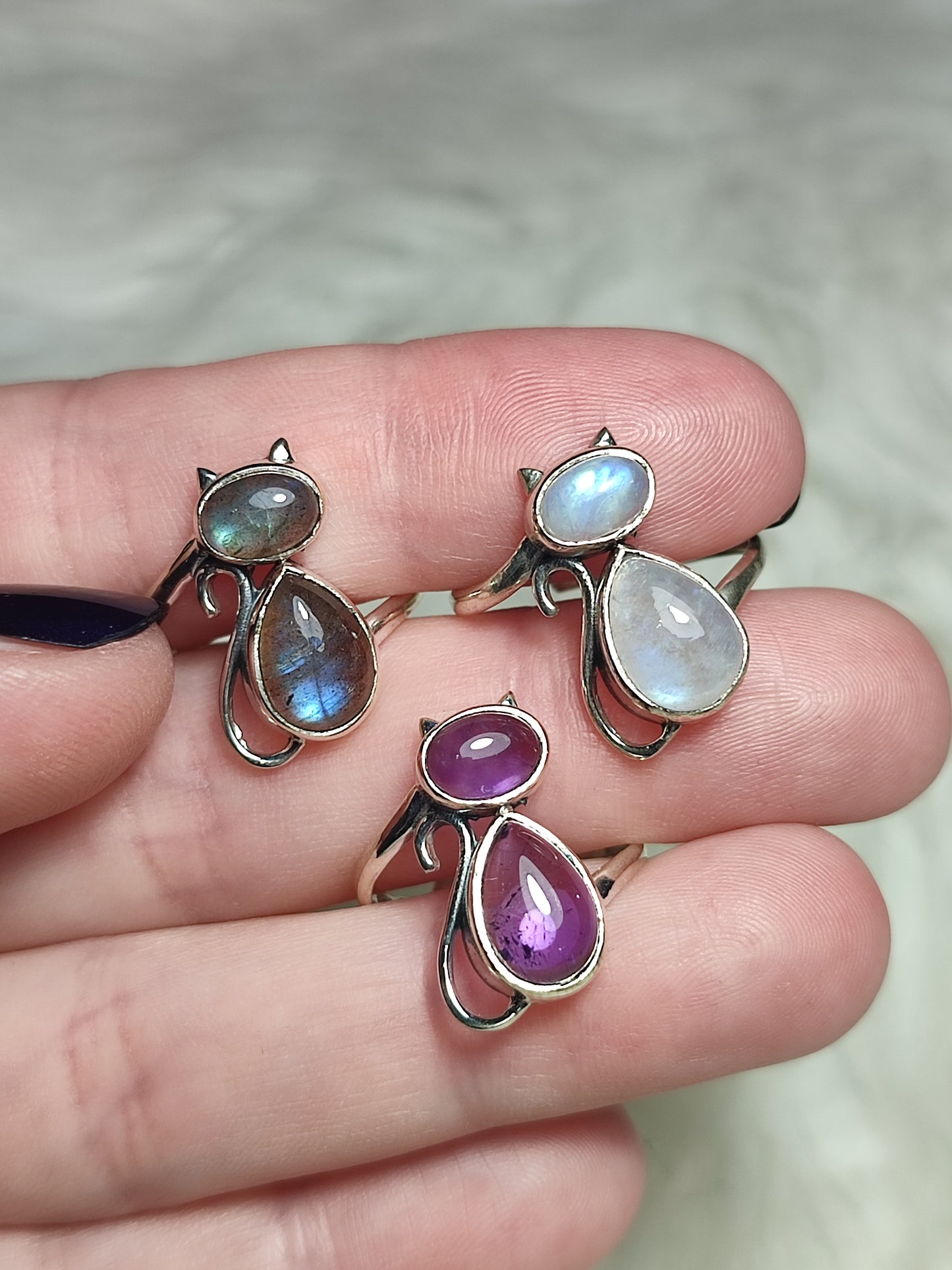 Anillo plata 925 Modelo Michi 😻