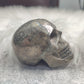 Calavera tallada en Pirita n°1 - 250 gramos aprox