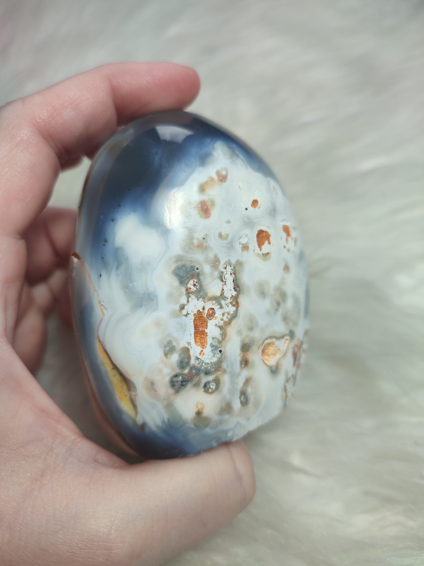 Ágata Orca Cristalizada número 63