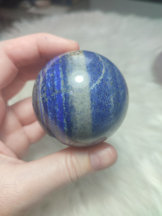 Esfera de lapislázuli 295 gramos