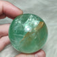 Esfera fluorita verde alta calidad n°40