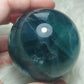 Esfera fluorita Azul alta calidad 415 gramos