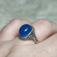 Anillo plata 925 con apatito alta calidad - ajustable n° 2