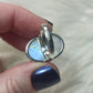 Anillo plata 925 con Piedra Luna flash - ajustable n° 15